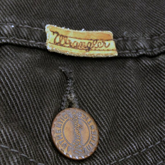 COPY - Wrangler - Well-Loved Denim Jacket - Black - Large - Picture 9 of 10